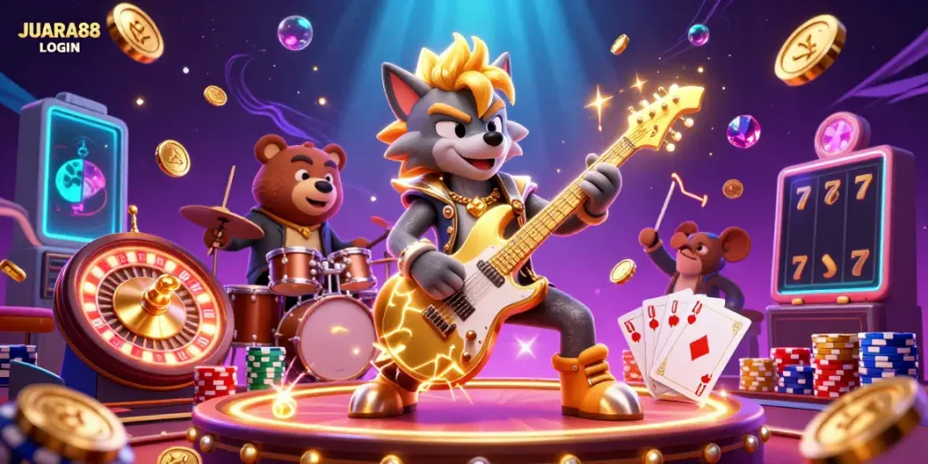Experience JUARA88 LOGIN with immersive casino action visuals to engage players effectively.