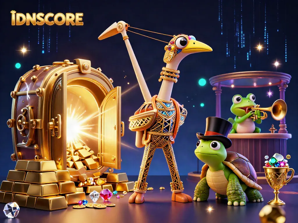IDNSCORE promotes an exciting casino atmosphere with characters and dynamic gaming elements.
