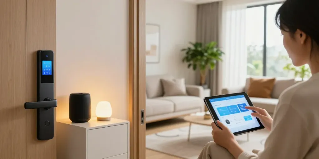 Transform your space with خانه هوشمند جهان اسمارت smart home technology.
