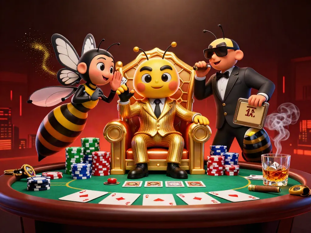 Experience LLWIN's vibrant gaming scene with our animated casino art.
